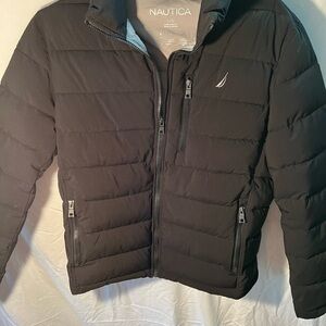 Nautica black puffer coat